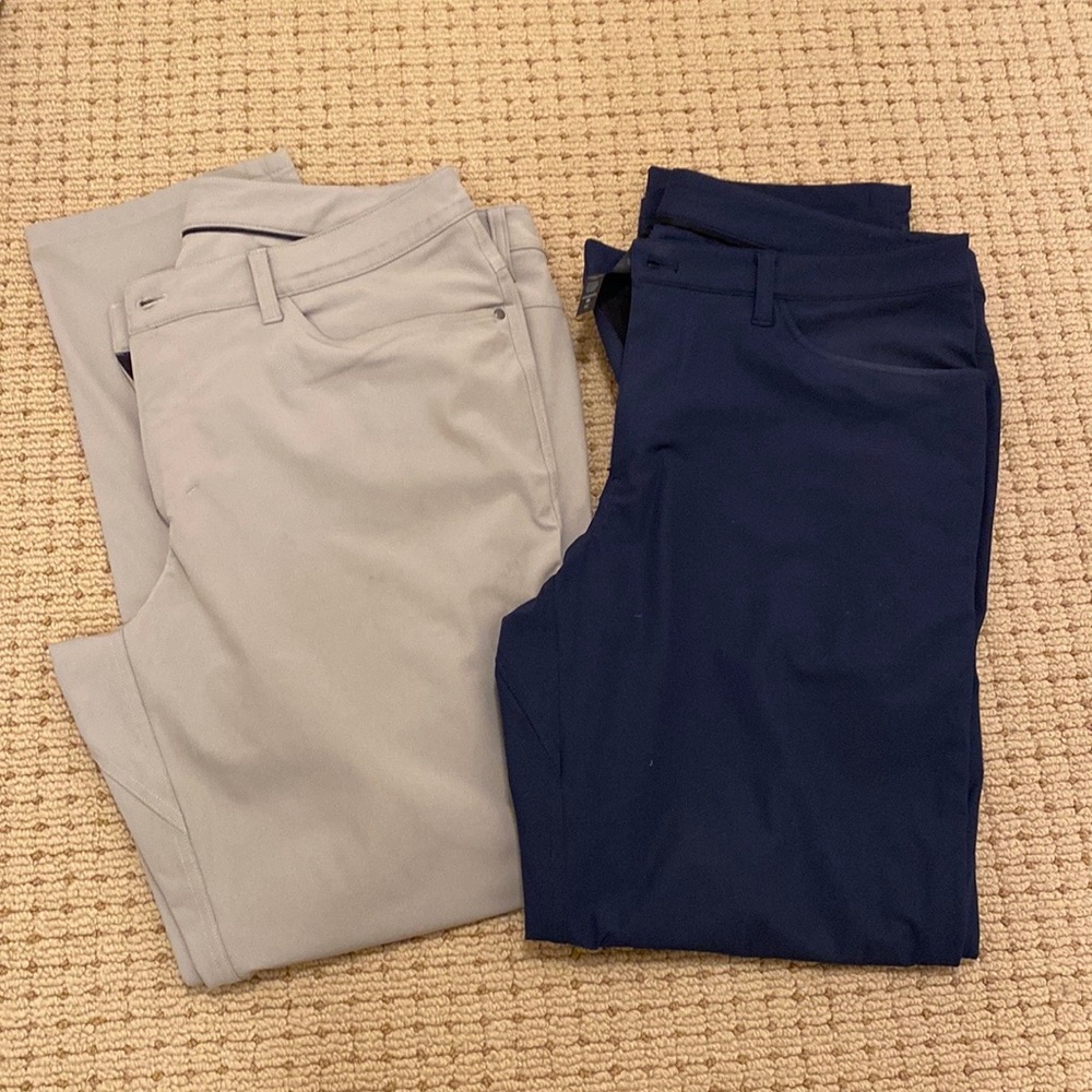 Lululemon Mens ABC Pant Classic 32” in Size 36 in Navy